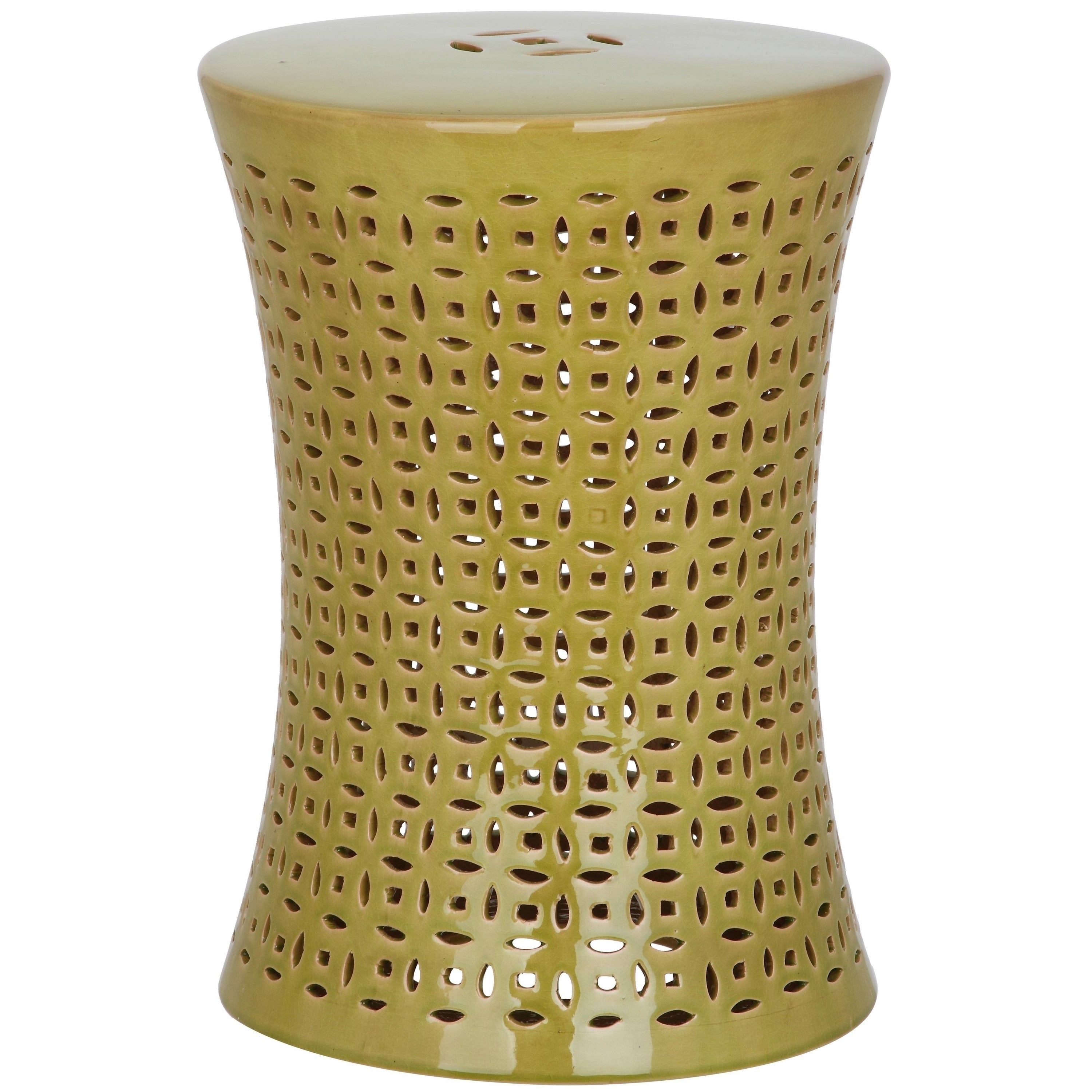 Safavieh Camilla Spring Green Patio Stool