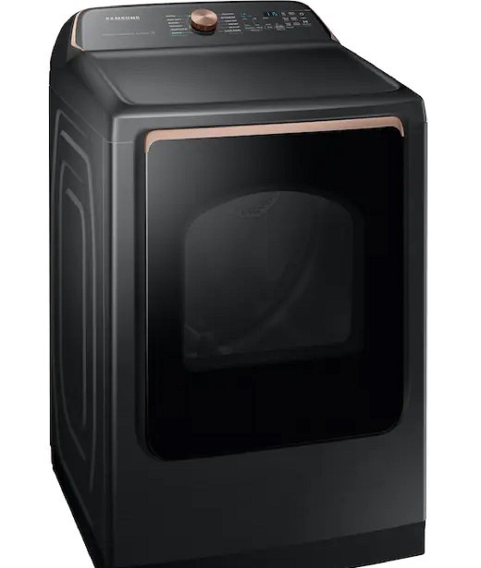 Samsung DVE55A7700V/A3 7.4 cu. ft. Smart Brushed Black Electric Dryer