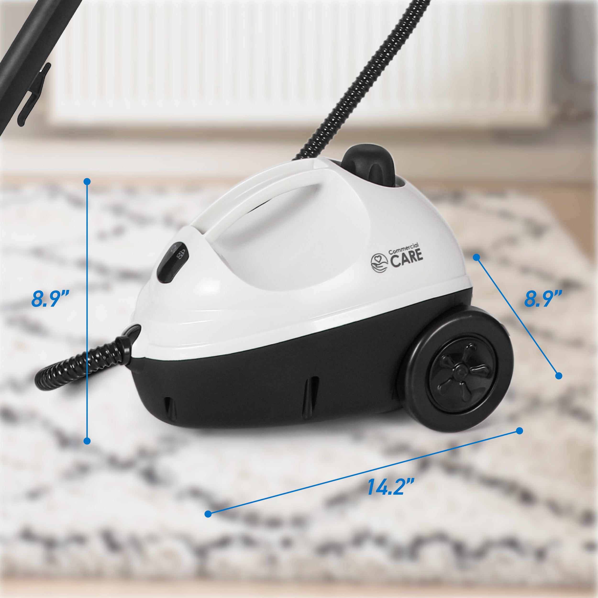 Commercial Care Multi-Purpose Steam Cleaner,White