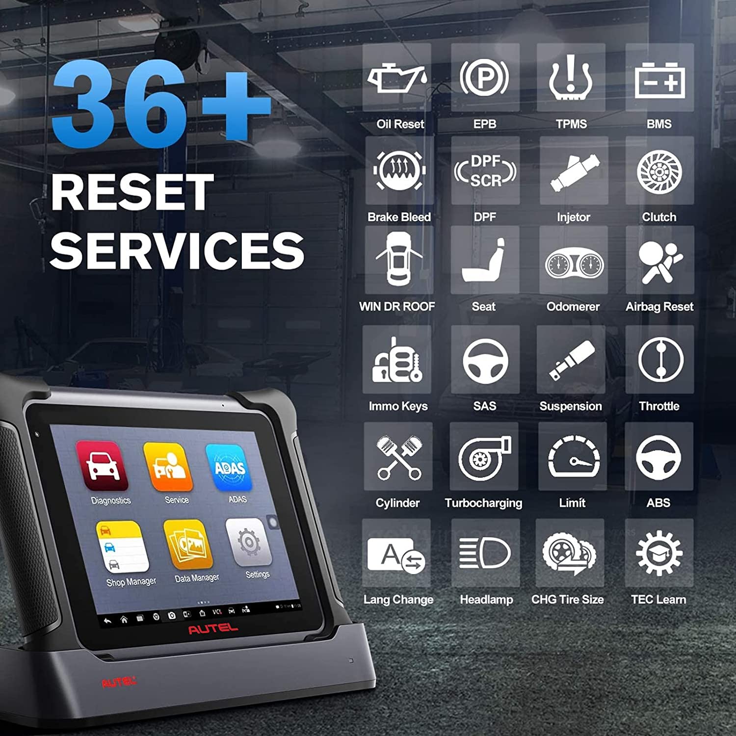 Autel Scanner MaxiSys Elite Car Diagnostic Scan Tool with J2534 ECU Programming, ECU Coding Upgrade of MK908P