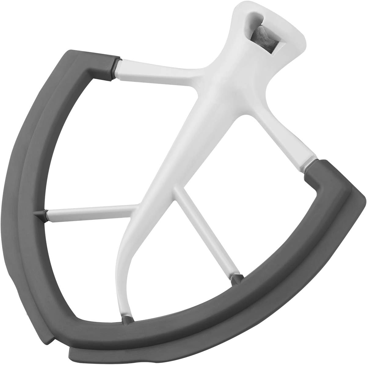 Generic 6 QT Flex Edge Beater Attachment for KitchenAid Bowl-Lift Stand Mixer, Flat Edge Beater for 6 Quart with Silicone Edges