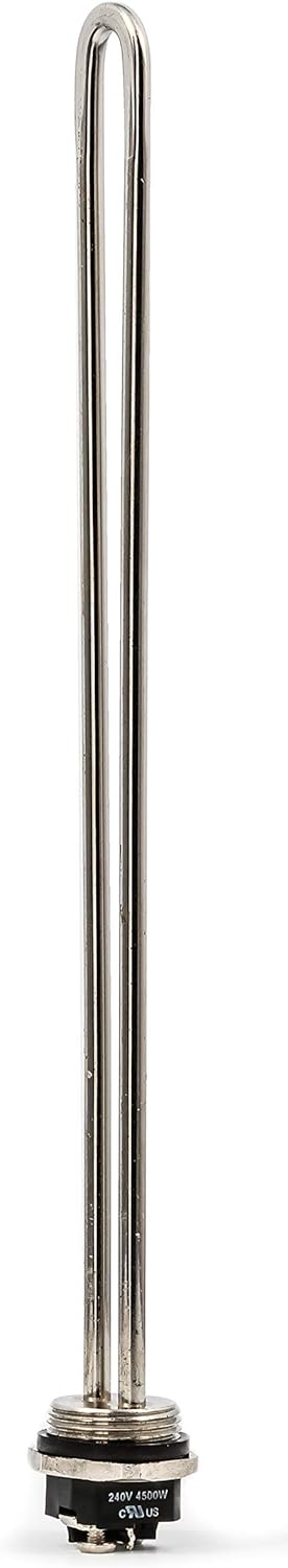 Camco 02342/02343 4500W 240V Screw-In Water Heater Element - High Watt Density