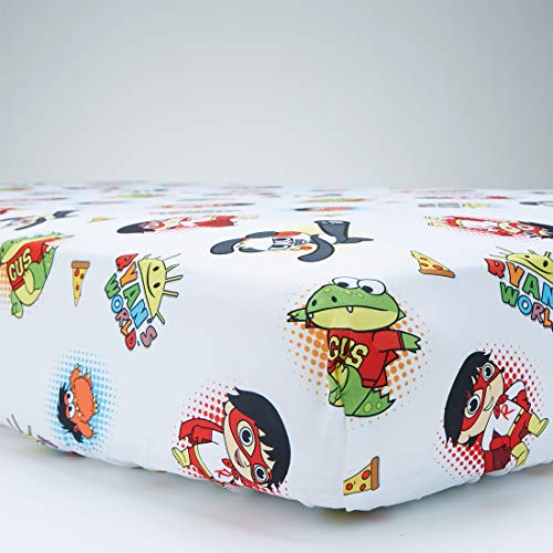 Ryans World Ryans World 4Piece Toddler Bedding Set, Multicolor