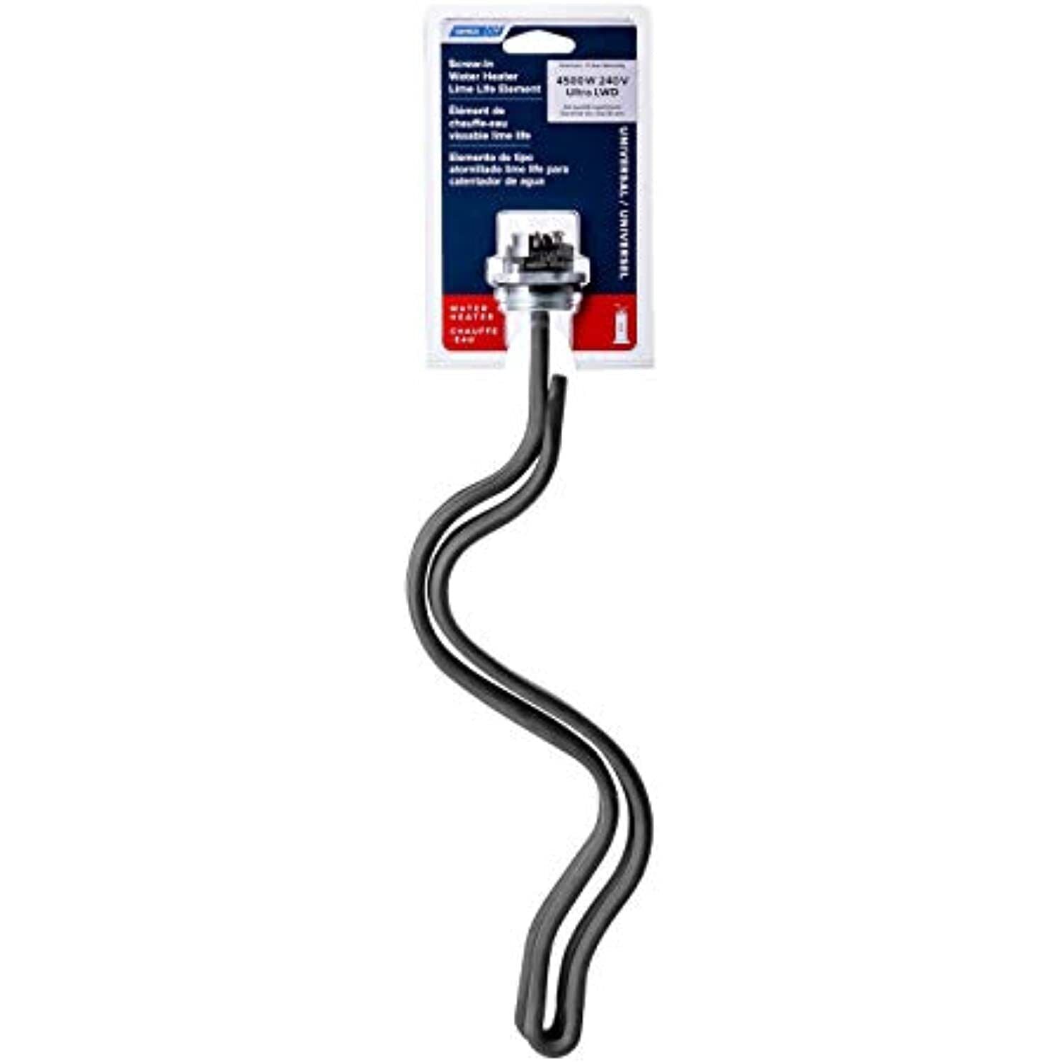 Great Choice Products 02952/ 4500W 240V Screw-In Lime Life Ripple Water Heater Element -