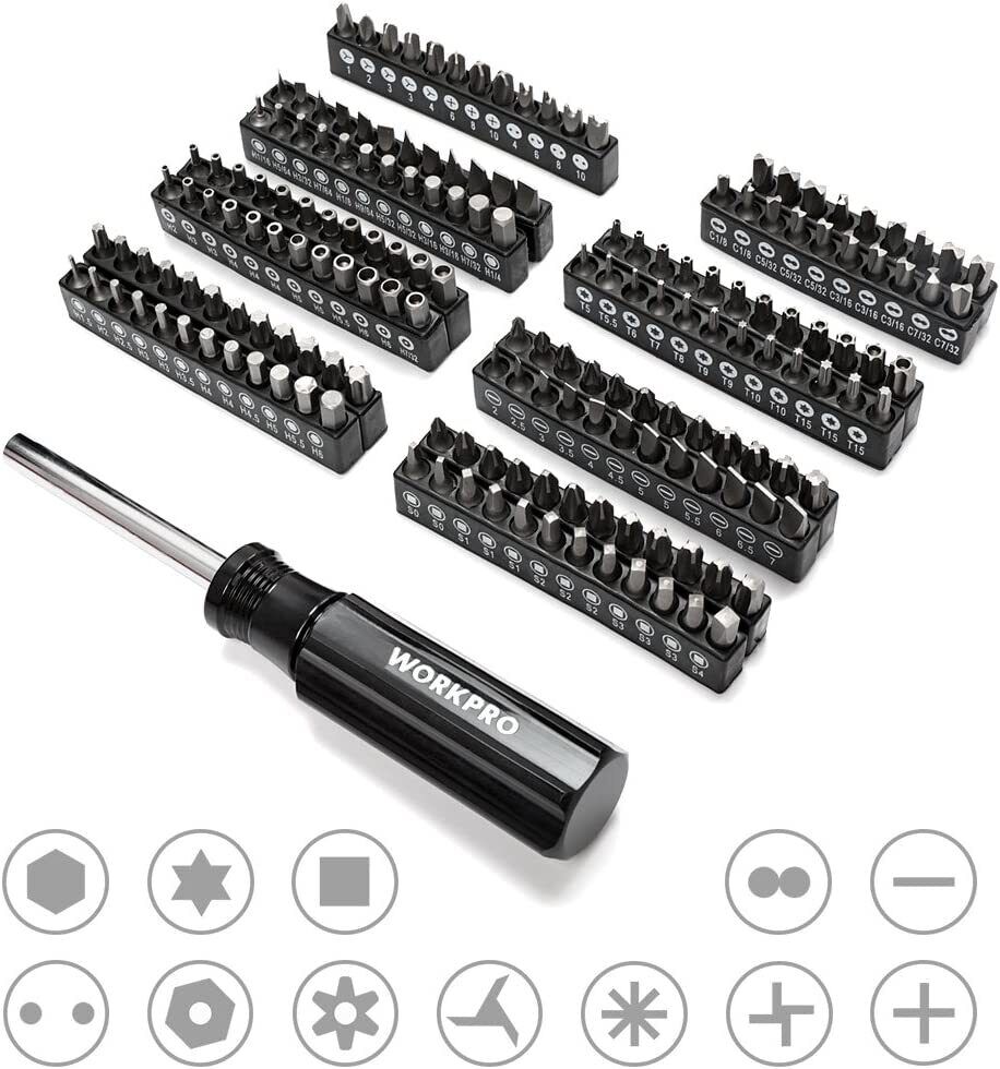 Great Choice Products 450-Piece Mechanics Tool Set Professional Tool Kit Heavy Duty Case Box