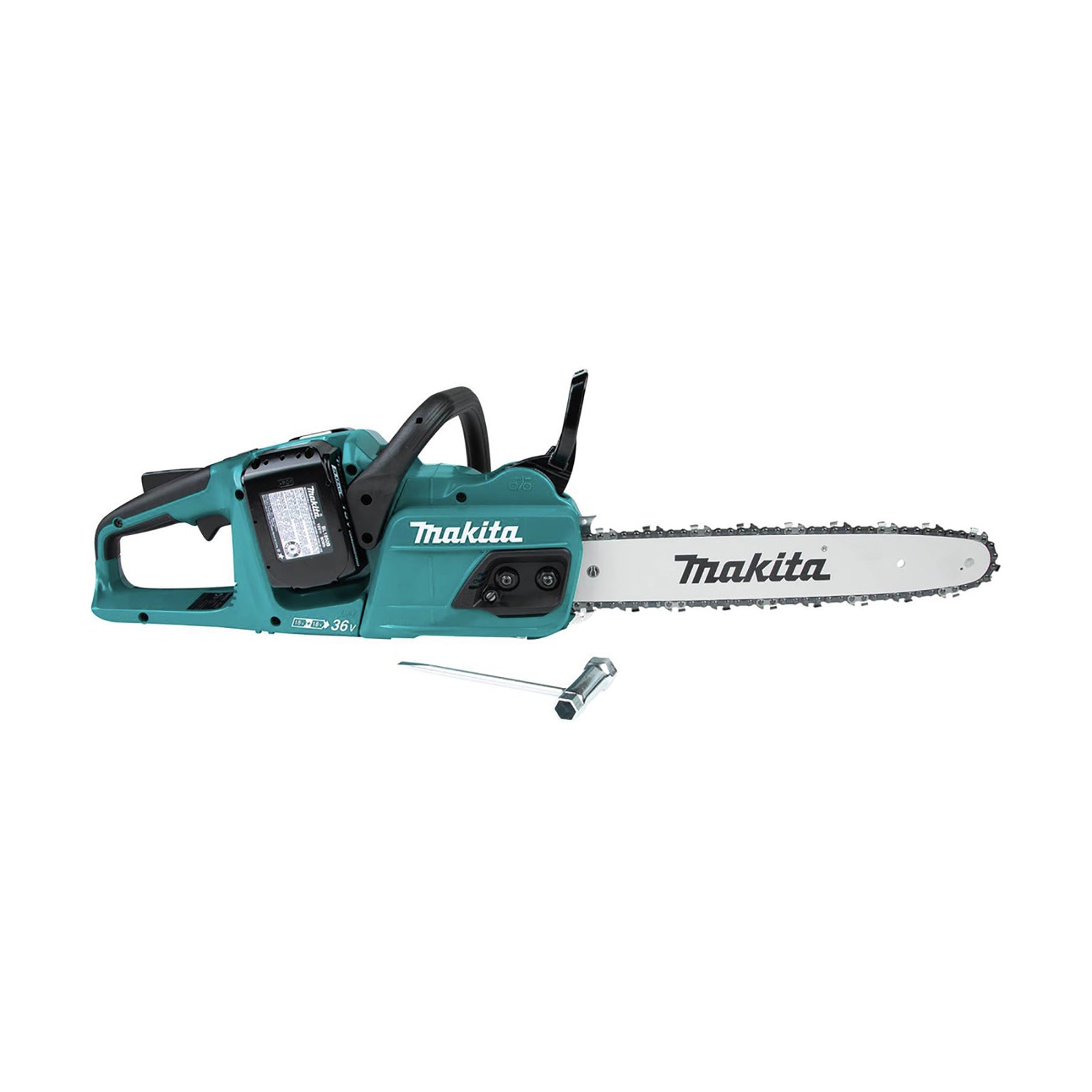 Makita XCU07PT  18V X2 (36V) LXT Lithium-Ion 5.0 Ah Brushless 14 in. Chain Saw Kit