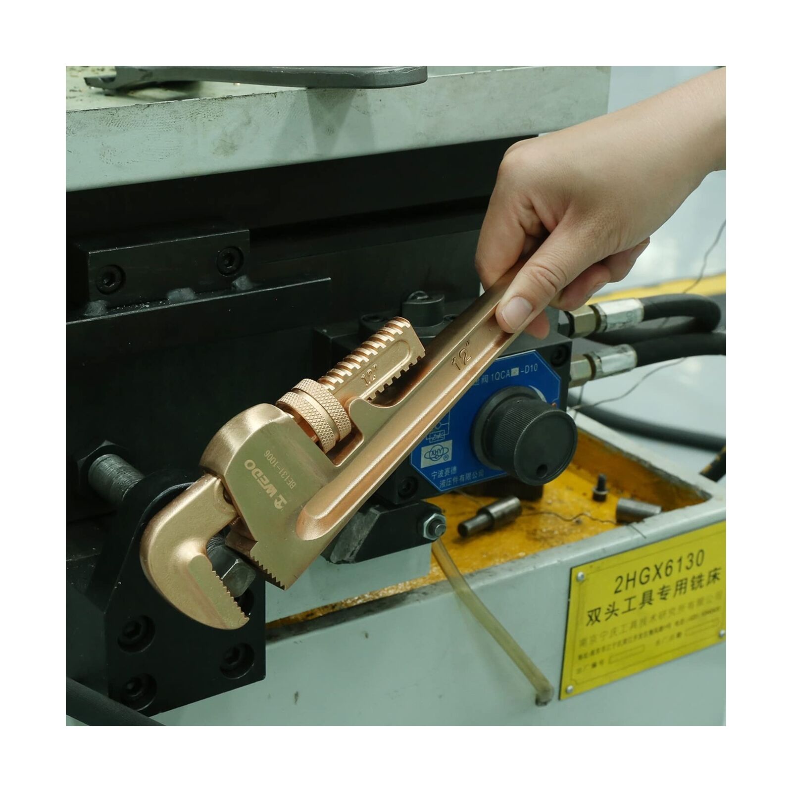 GCP Products Non-Sparking Pipe Wrench 8