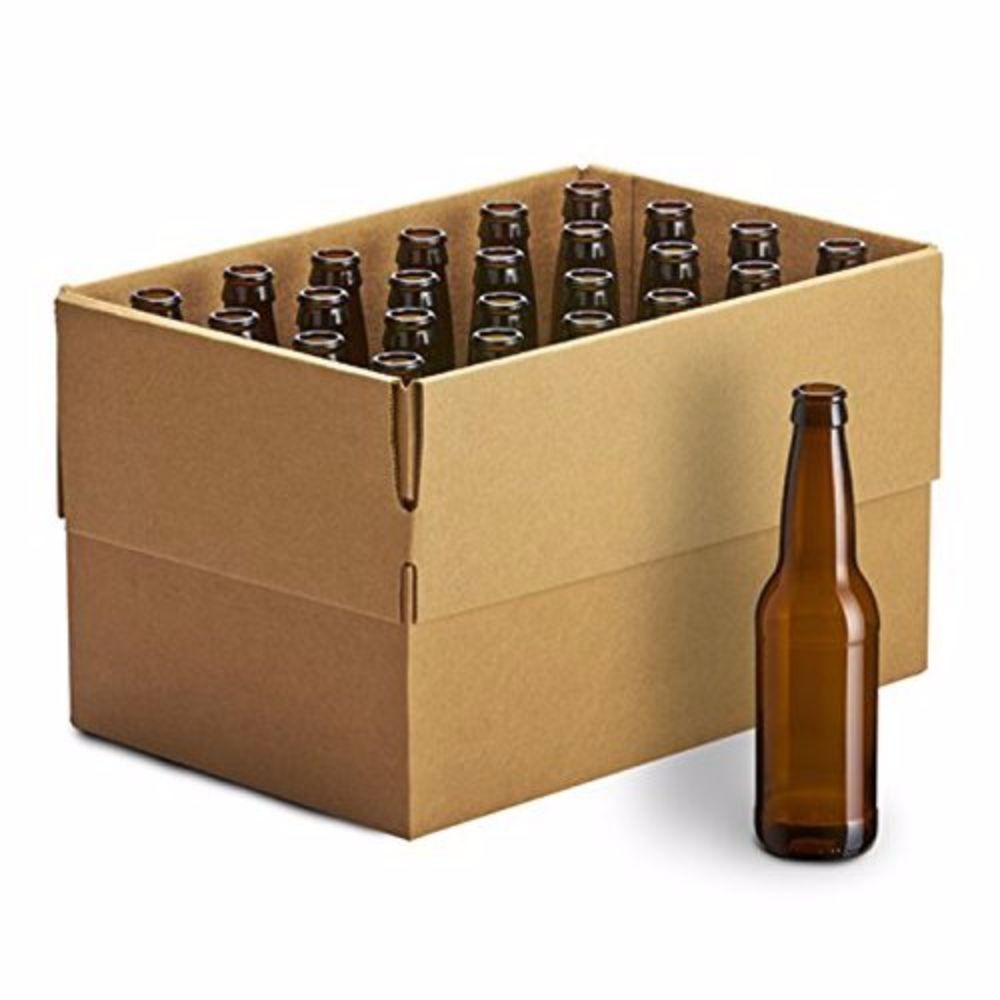 Monster Brew Home Brewing Supplies 5 X 24 12oz Amber long neck bottles
