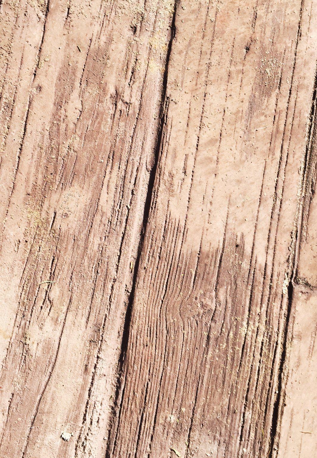 Walttools weatherwood plank concrete stamp single by walttools | realistic hardwood slabs, sturdy polyurethane texturing mat, decorativ