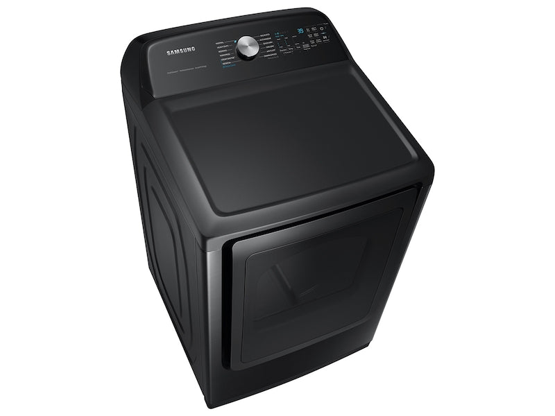 Samsung DVG52A5500V/A3 7.4 cf Smart gas dryer w/ Steam Sanitize+ in Brushed Black