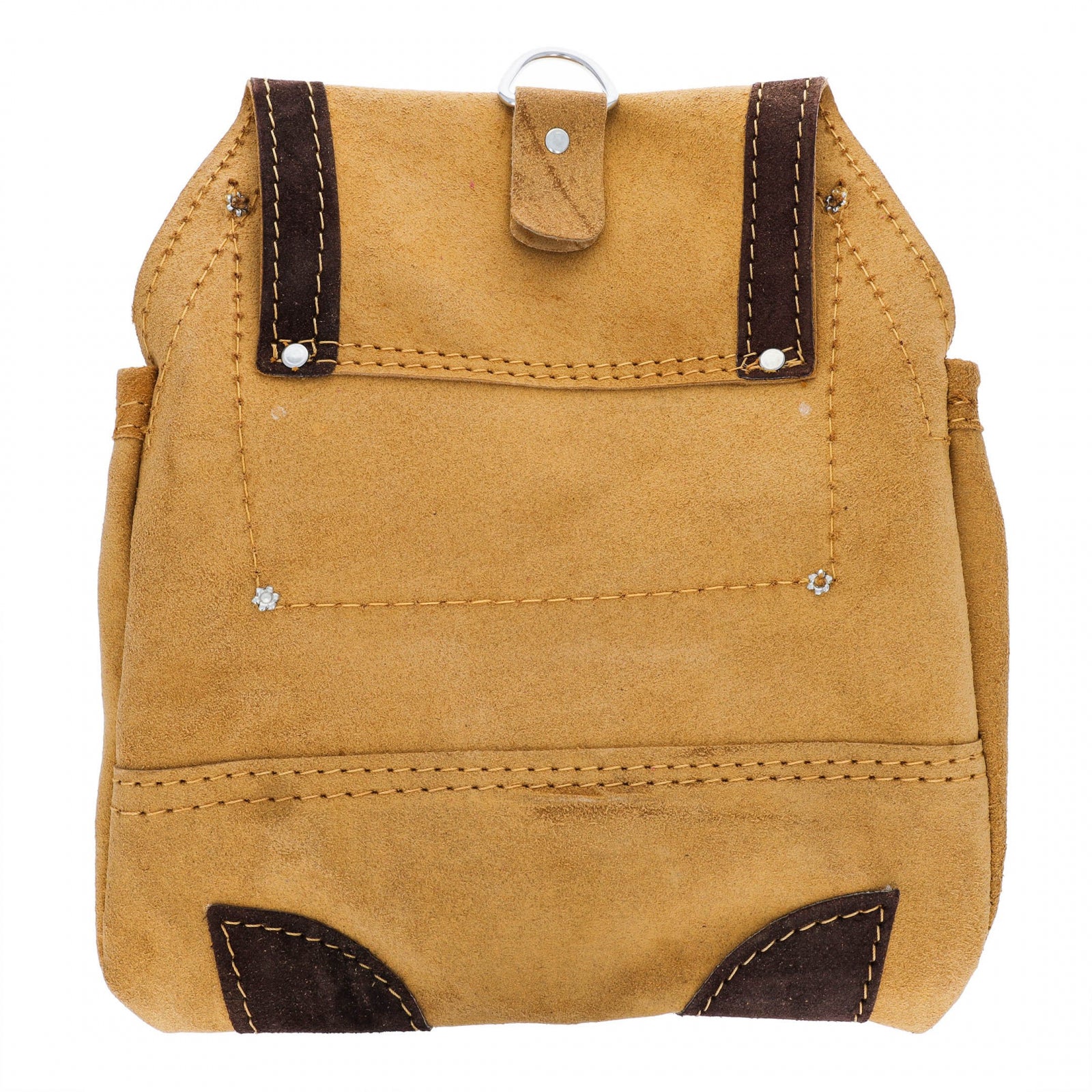 Universal Tool Deluxe Tool Bag 6 Pocket Suede Leather Heavy Duty Storage Pouch