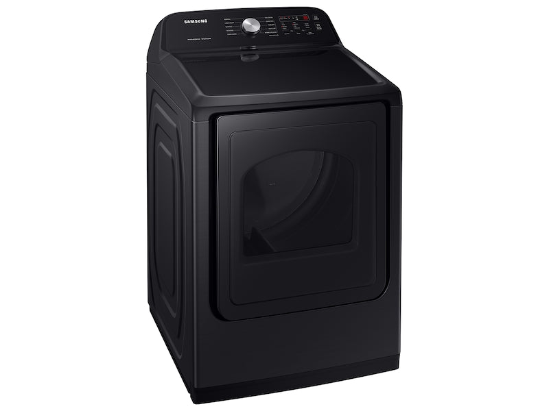 Samsung 7.4 cu. ft. Electric Dryer with Sensor Dry in Brushed Black