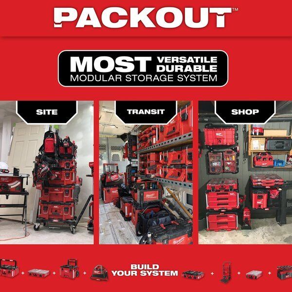 Milwaukee Tool 48-22-8422 Packout Compact Tool Box