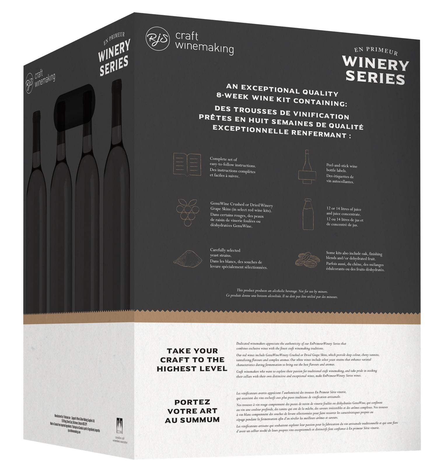 En Primeur Wine Ingredient Kit - En Primeur Winery Series - Australian Riesling Gewürztraminer