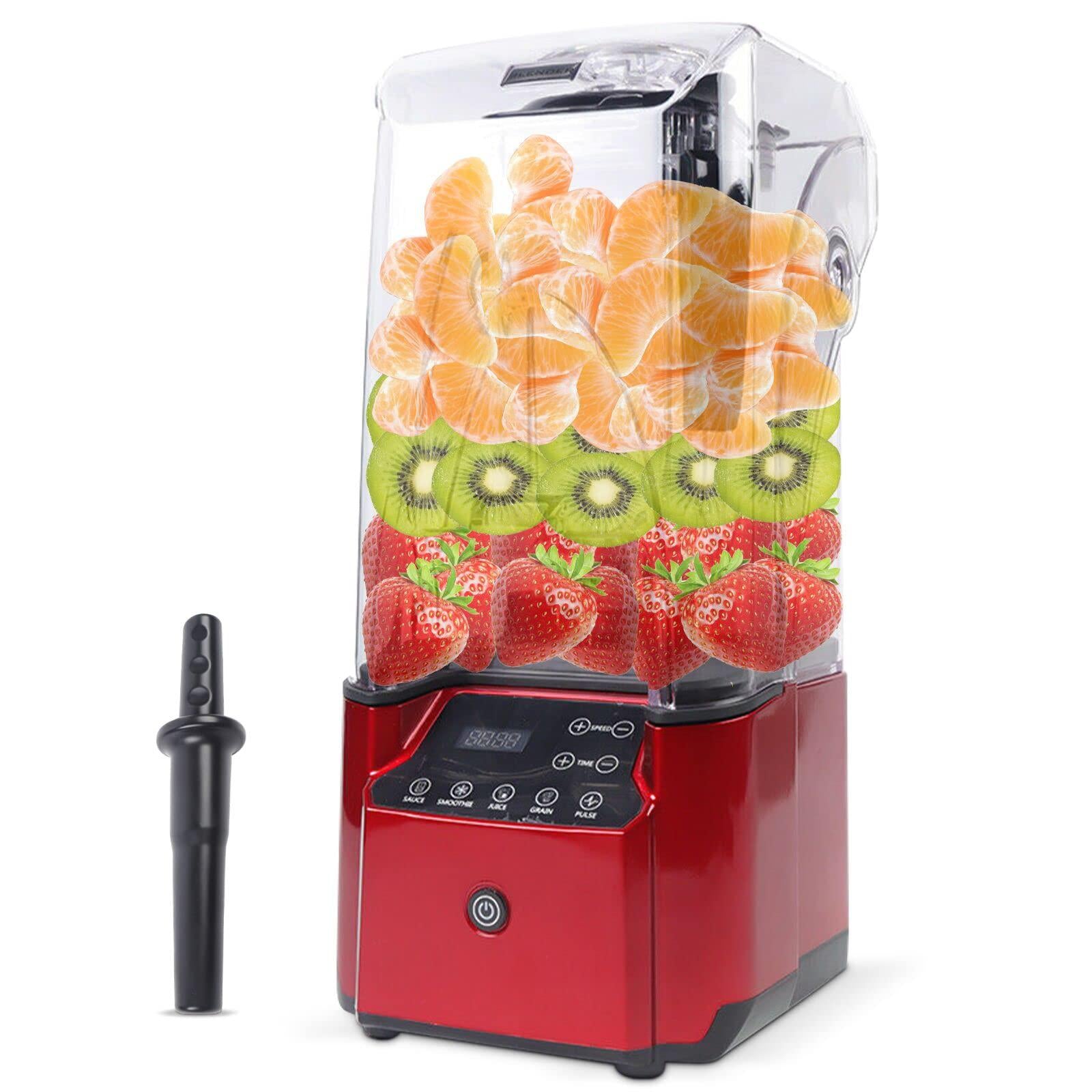 loyalheartdy countertop blender juicer machines smoothie cereals juice extractor mixer 2200w heavy-duty commercial blender smart touch scr