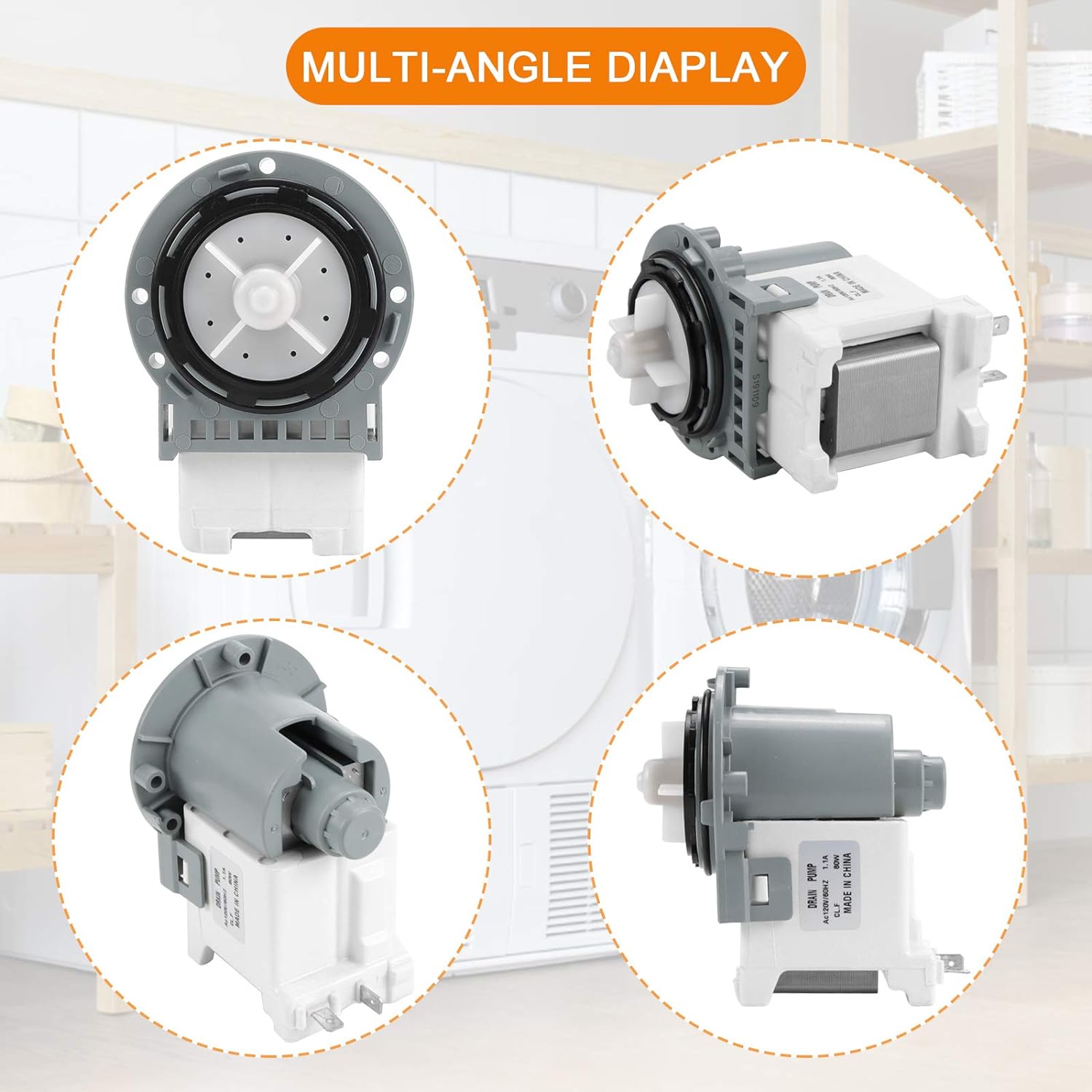 Wsh supplier DC31-00178A PX3516-01 Washer Drain Pump(OEM) for SAMSUNG Washing Machine-Replaces DC31-00178D B35-3a(2 Years Warranty)