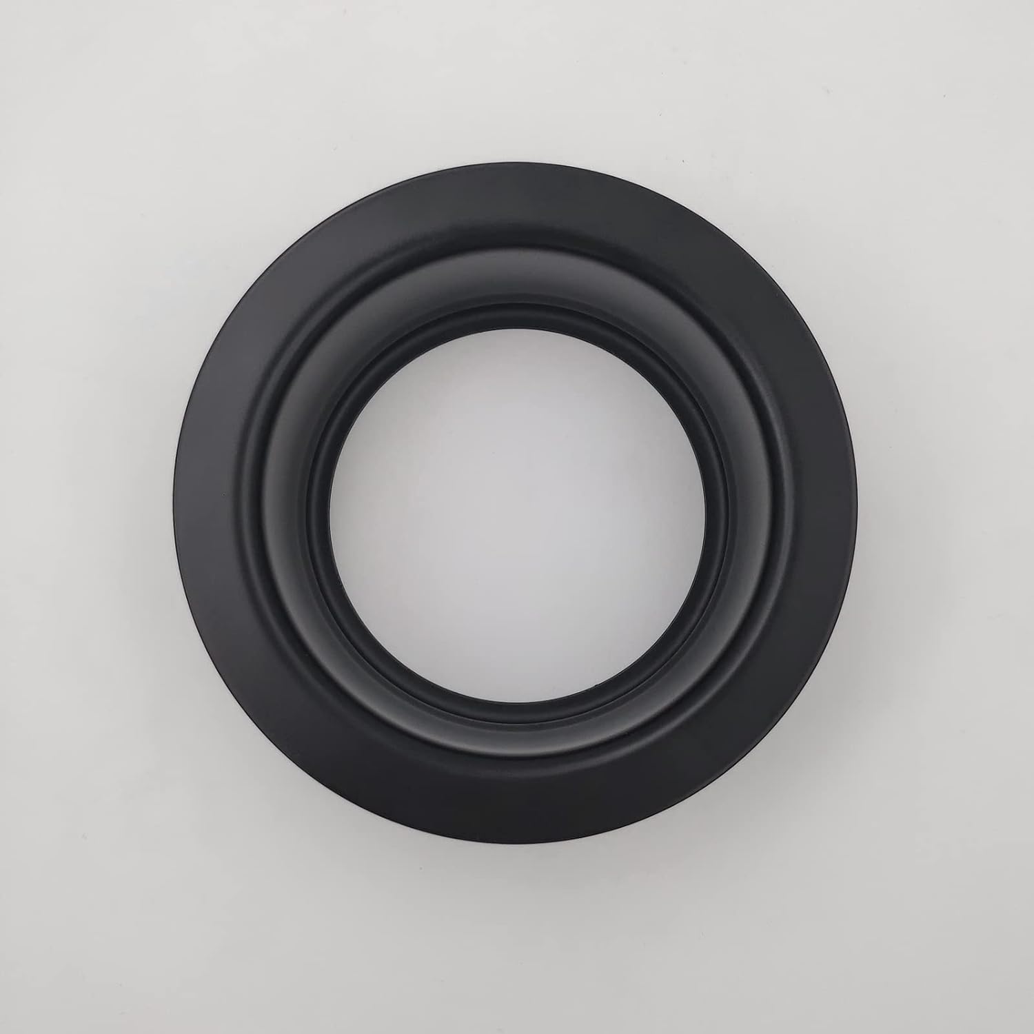 GZILA Garbage Disposal Flange Black, Universal Garbage Disposal Flange Replacement for 3-1/2 Inch Standard Sink Drain Opening S