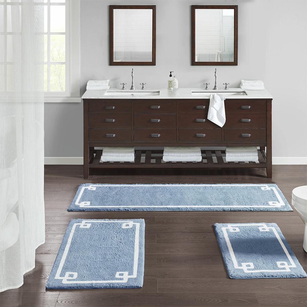 Madison Park 100% Cotton Tufted Bath Rug,MP72-6209