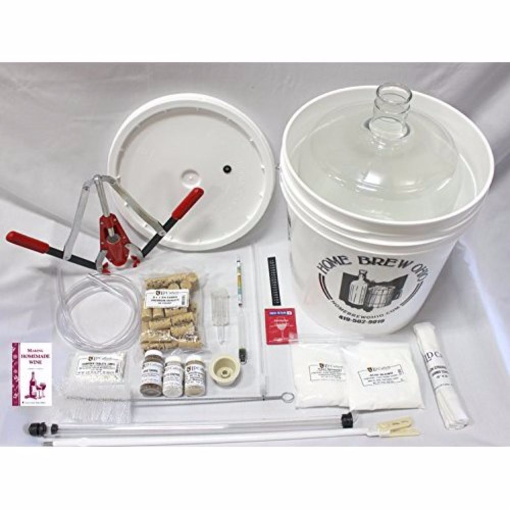 Home Brew Ohio Complete 6 Gallon Fruit Wine Making Kit