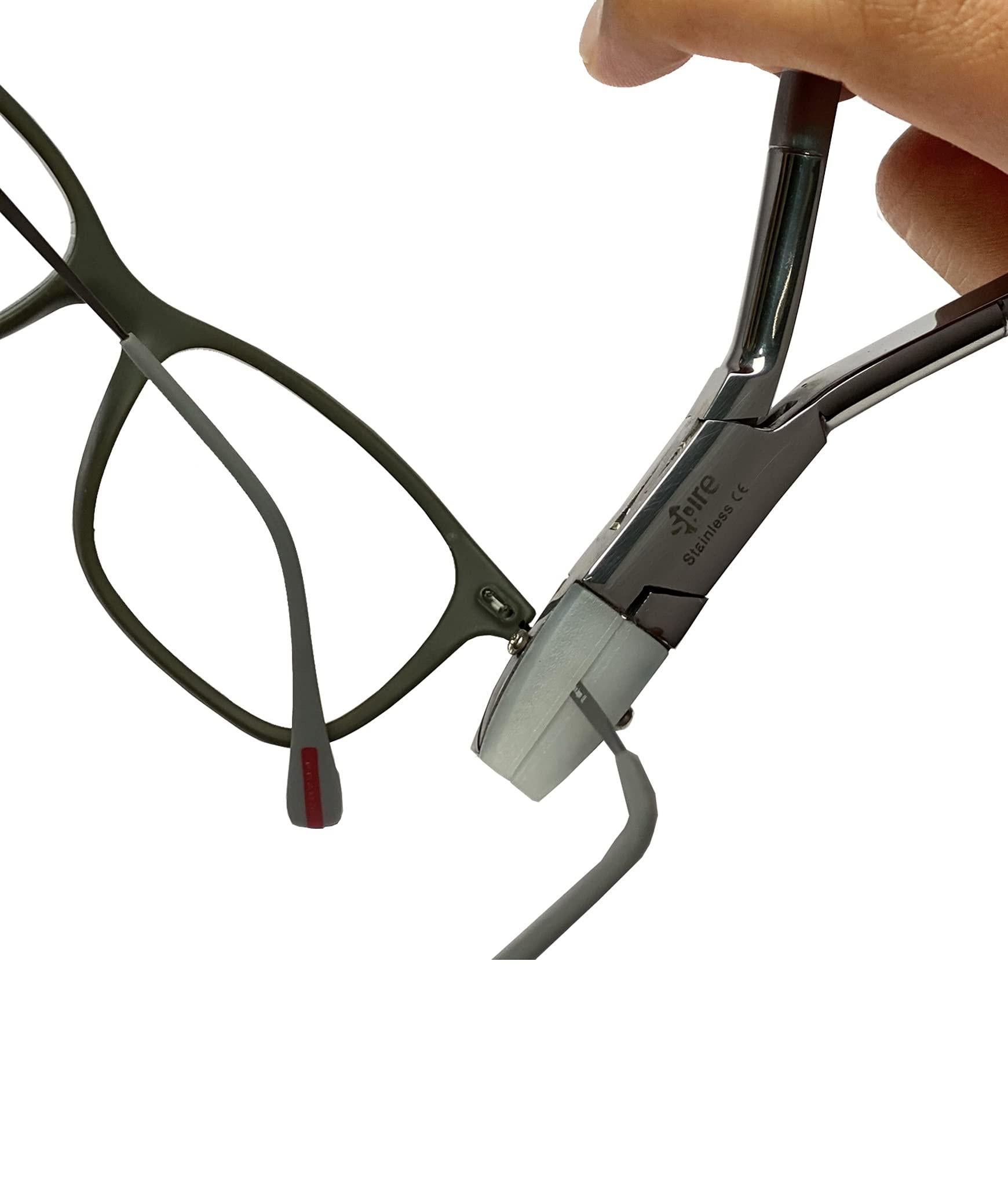Spire Trade spire tools  adjusting eyeglass arms frame pliers eyeglasses repairing plier flat nose nylon jaw optical hand tool eye glasse