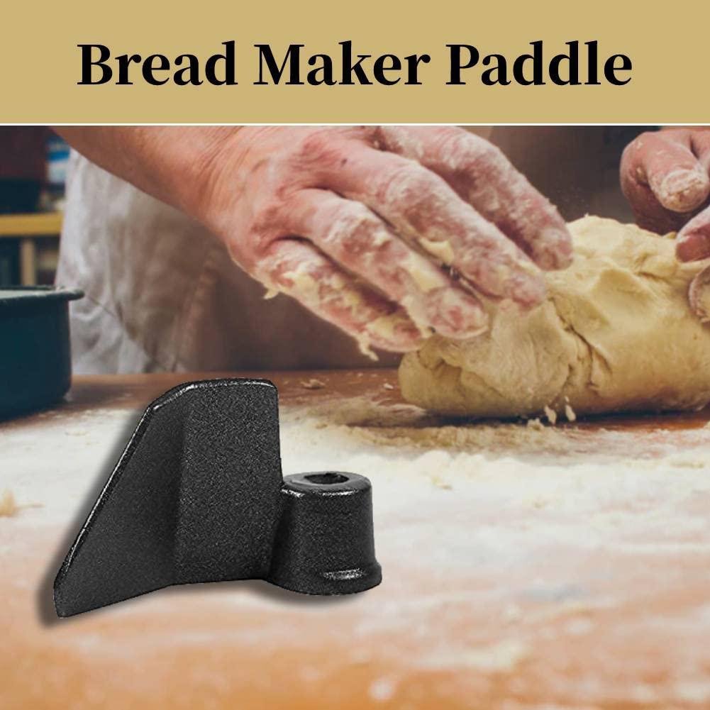 Yosoo 2 pieces bread maker machine kneading paddle parts,breadmaker mixing kneading blade,metal bar replacement for bread machine