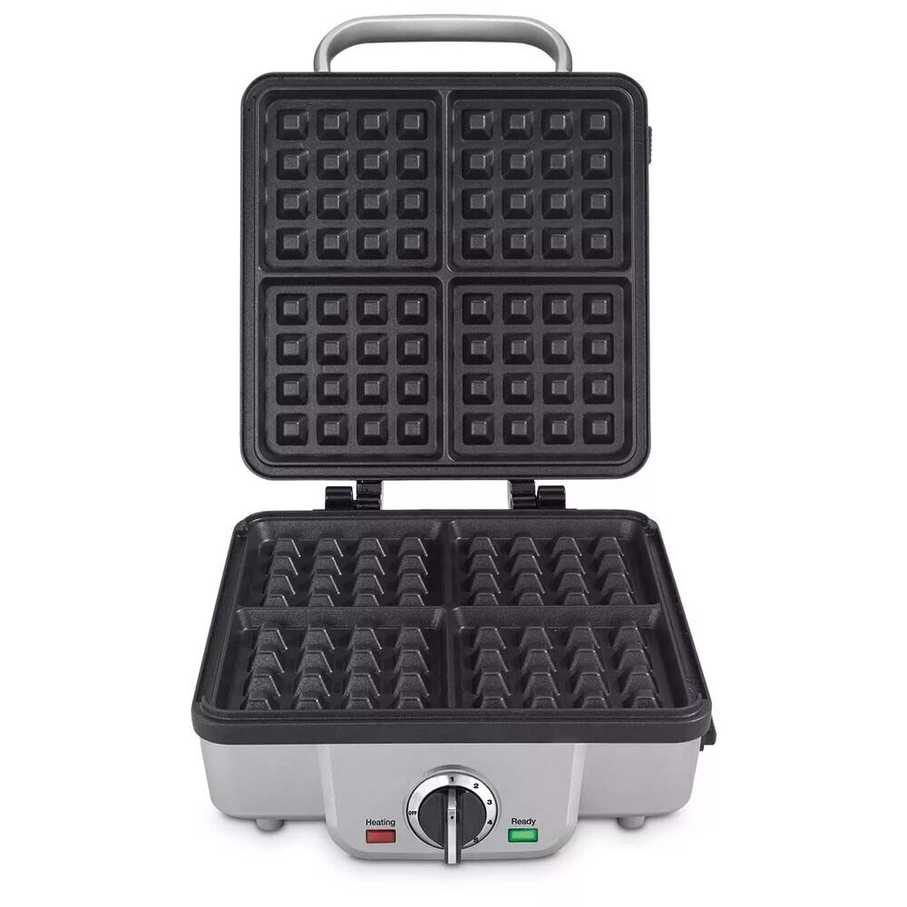 Cuisinart 4-Slice Belgian Waffle Maker with Pancake Plates