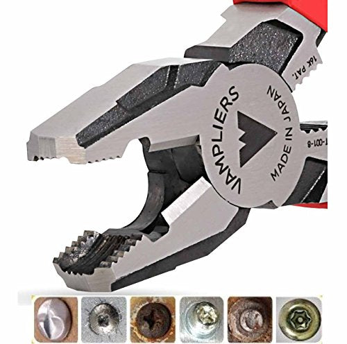 VamPLIERS Worlds Best Pliers VT-001-S2F Rusted/Damage/Security Screw Extraction Pliers Best Holiday Christmas Gift Ideal for Cor