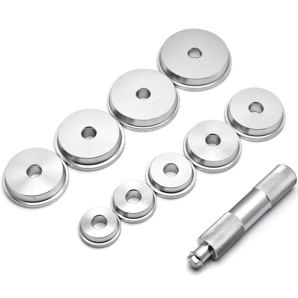 Biltek Automotive Bearing Race &a; Seal Driver Master 11pc Set 9 Size Puller Axel Housing