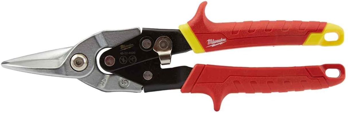 MILWAUKEE ELEC TOOL 48-22-4530 Snips Strt Serrated 10L