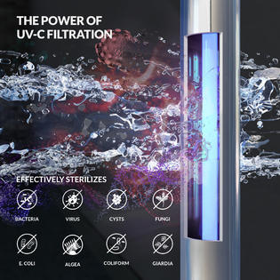 Aquasure 48,000 Grains Water Softener with 12 GPM UV Sterilizer System and Triple Purpose Carbon Pre-Filter, for 3-4 bathrooms
