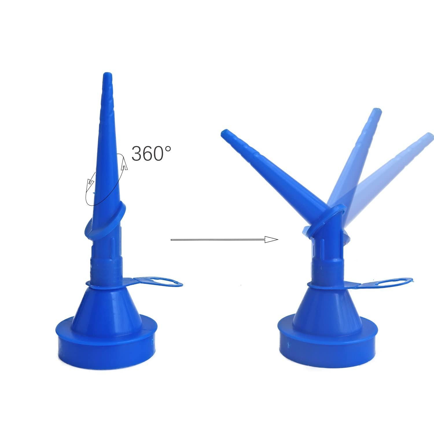 ZHTOOL 360 rotating 2 in 1 cone nozzle &a; tip for sausage and bulk caulk guns?replacement extension tool supplies applied in the cons