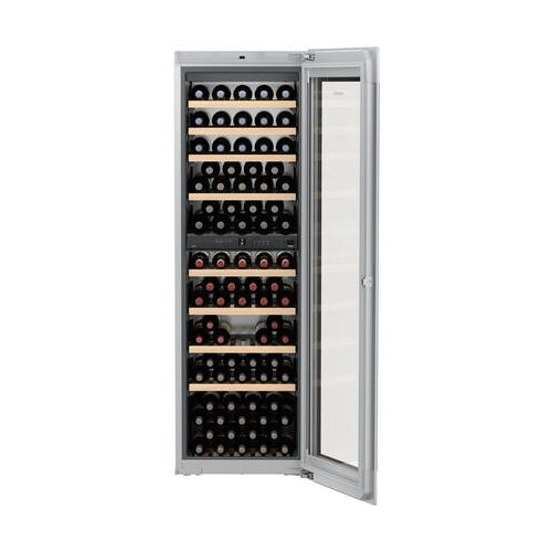 Liebherr HWGB8300 24  Star-K Built-In Wine Cabinet 83 Bottle in Black Glass