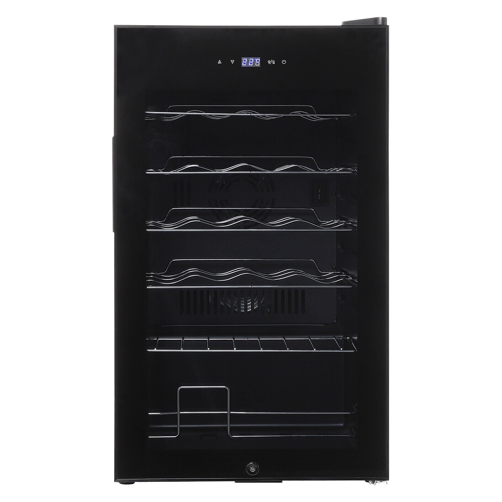 Great Choice Products Wine Cooler Refrigerator 24 Bottles Compressor Freestanding Beverage Wine Frides