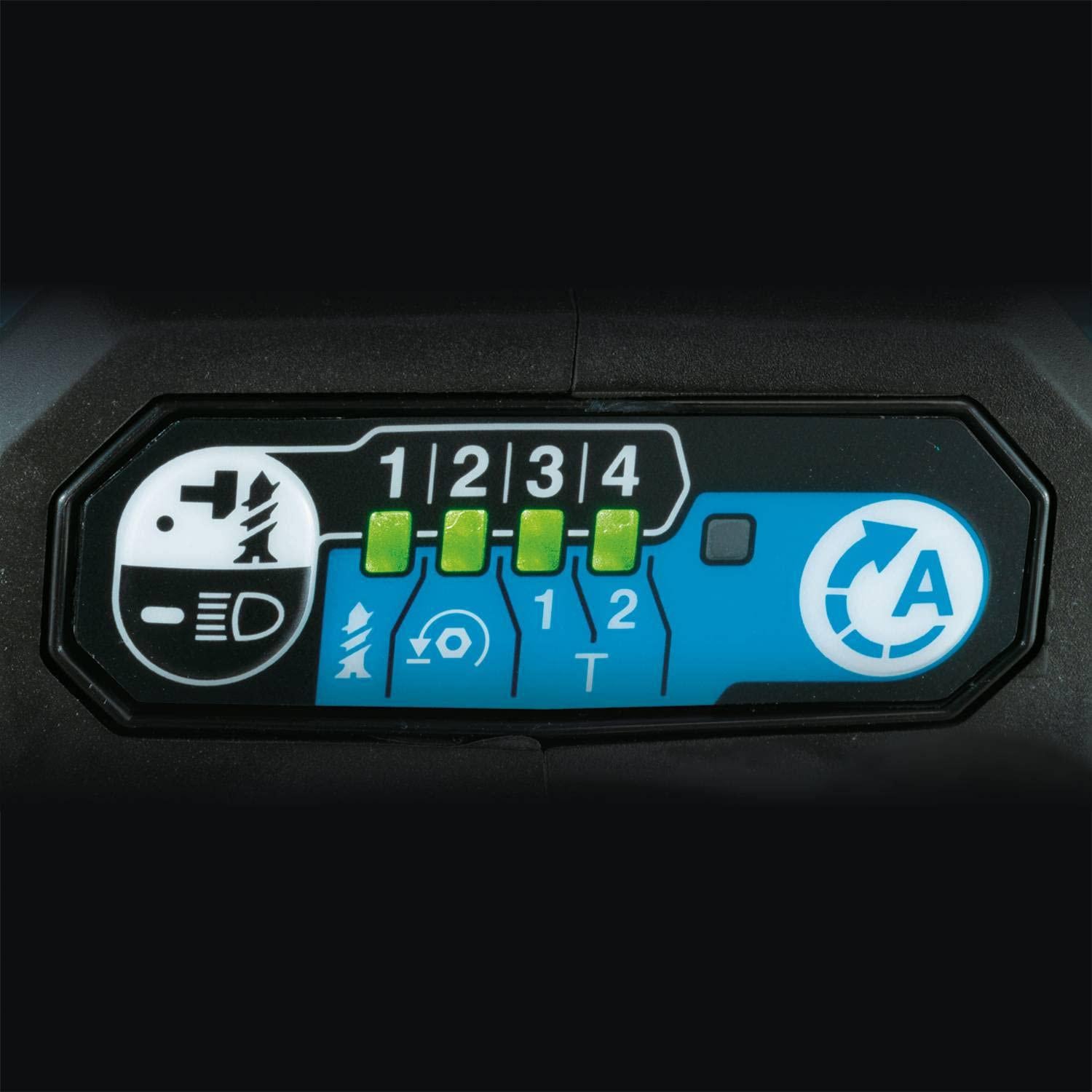 makita xdt19z 18v lxt lithium-ion brushless cordless quick-shift mode 4-speed impact driver, tool only