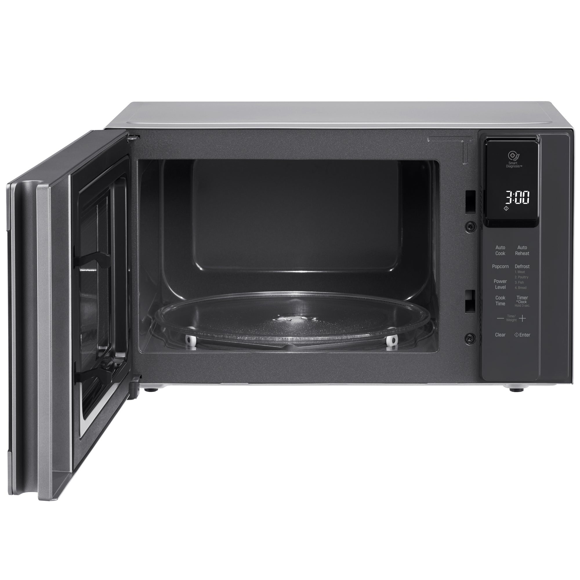 LG LMC0975ST  0.9 cu. ft. NeoChef&a;#8482; Countertop Microwave w/ Smart Inverter &a; EasyClean&a;#8482; &a;#8211; Stainless Steel