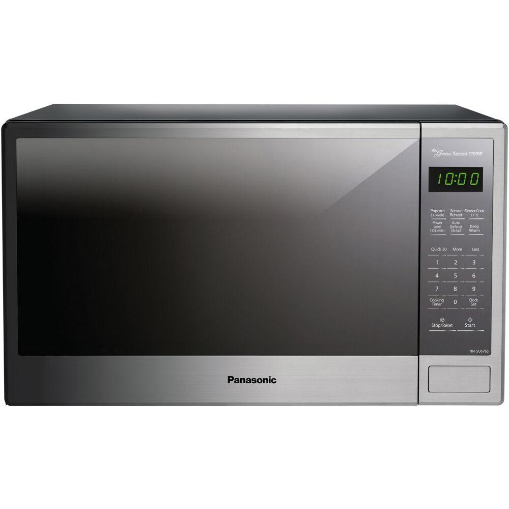 Panasonic 1.3 cu ft 1100W, Stainless Steel Body &a; Door