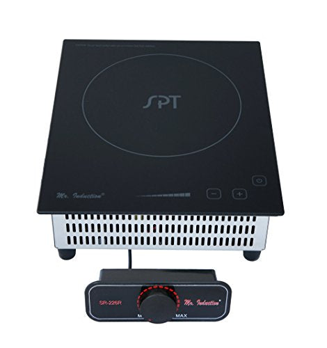 Sunpentown Sr-226R 2100W Mini-Induction (Built-In/Countertop) - Black