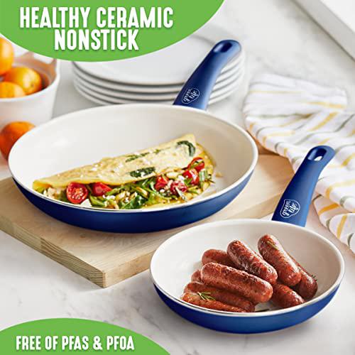 greenlife soft grip healthy ceramic nonstick, 8