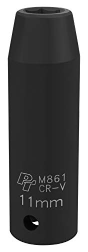 Performance Tool Mechanics M591DB 1/2-Inch Drive Metric Deep Impact Socket Set, 11-Piece