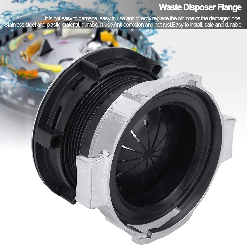 Fdit Food Waste Disposer Mount Garbage Disposal Sink Flange Kit Rubber Garbage Disposal Flange Drain Lock Nut Universal Garbage Disp