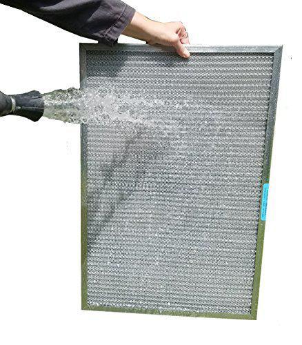 CAS 14x25x1 allergy magnet washable filter - highest merv rating in permanent electrostatic furnace a/c filters