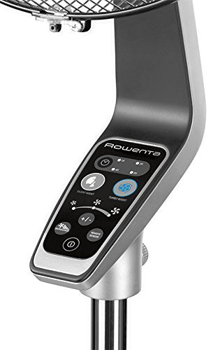 Rowenta VU5670 Turbo Silence Oscillating Fan, Standing Fan, 5 Speed Fan with Remote Control