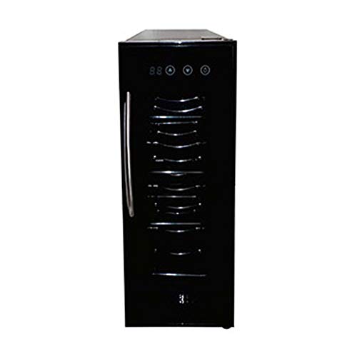 Koblenz 4-Bottle Free Standing Single Zone Fridge and Chiller Wine Cooler, One Size, Black