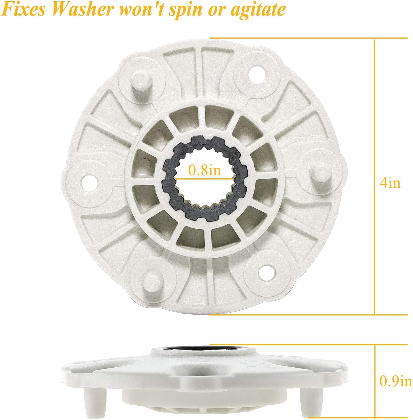 Wsh supplier Washer Rotor Hub Assembly MBF618448 for LG Washing Machine&a;#239;&a;#188;&a;#136;Original Version), Replace Part# PBT-GF