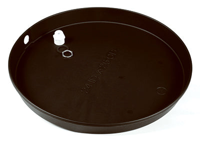 Camco 11360 Water Heater Pan With Fitting, Plastic Polymer, 24-In. - Quantity 1