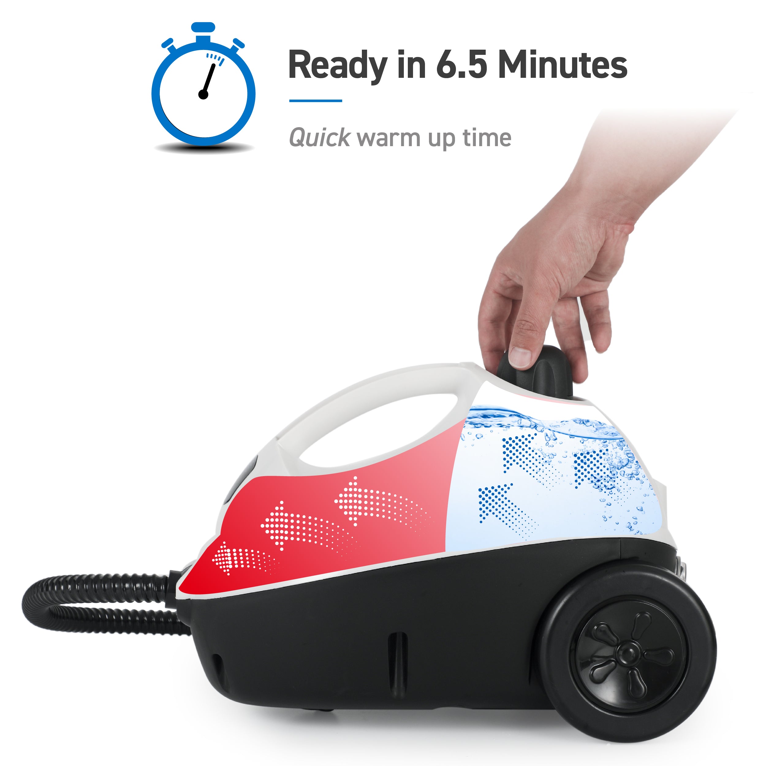 Commercial Care Multi-Purpose Steam Cleaner,White