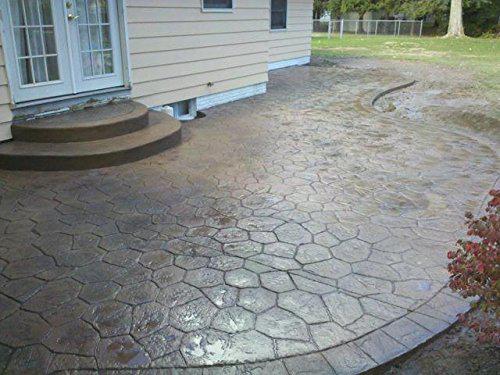 Walttools new random stone concrete stamp single by walttools | decorative stone tile, rotational pattern, sturdy polyurethane texturin