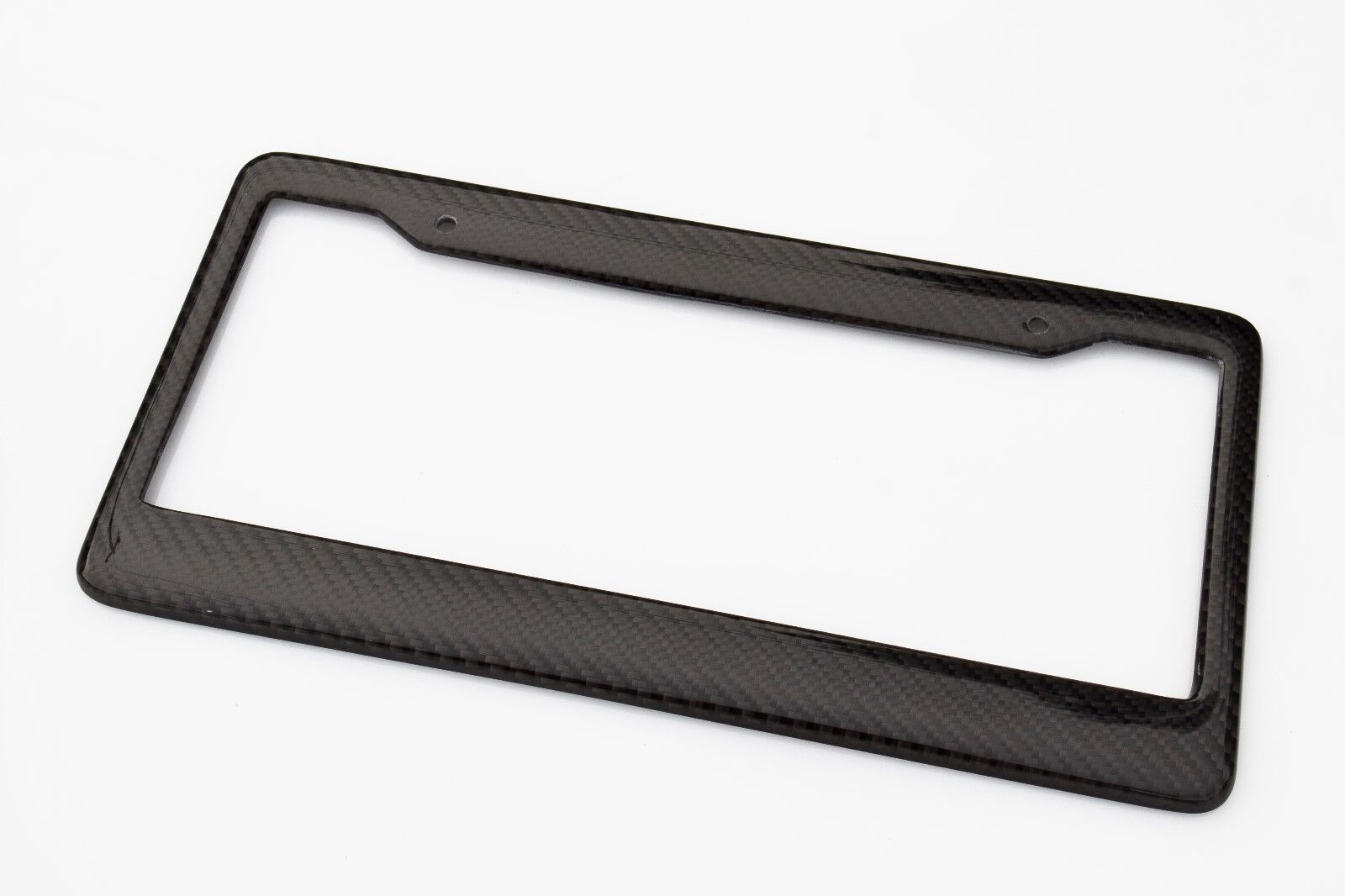 Boulevard REAL 2PCS 100% CARBON FIBER LICENSE PLATE FRAME TAG COVER ORIGINAL 3K+Screw Caps