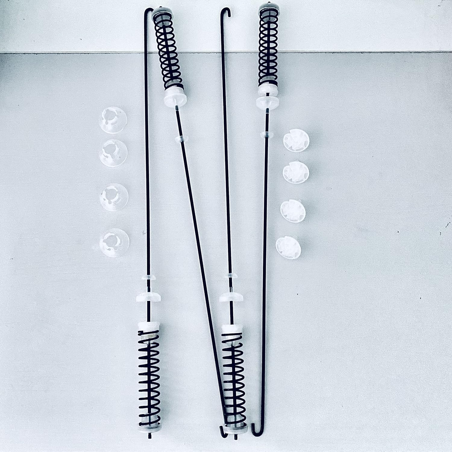 AZ4U 4Pcs Washer Suspension Rod Kit Replaces For Amana NTW4605EW0 NTW4516FW1 NTW4516FW2 NTW4516FW3, Whirlpool WTW4800BQ0 WTW4800BQ1