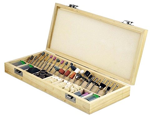 Vector Tools 228pc Rotary Tool Accessory Bit Set W Case 1/8